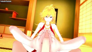 Hentai POV Feet Panty Anarchy Panty & Stocking with Garterbelt