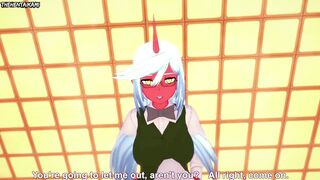 Hentai POV Feet Kneesocks Daemon Panty & Stocking With Garterbelt at the Casino!