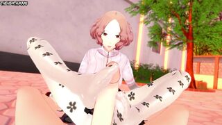 Hentai POV Feet Haru Okumura Persona 5