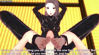 Hentai POV Feet Sae Niijima Persona 5