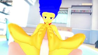 Hentai POV Feet Marge Simpson The Simpsons