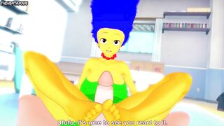 Hentai POV Feet Marge Simpson The Simpsons