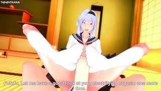 Hentai POV Feet Eula Lawrence Genshin Impact