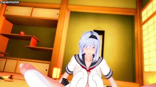 Hentai POV Feet Eula Lawrence Genshin Impact