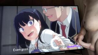 Hottest Anime Bad Japanese Schoolgirl Use Your Friend For Squirting And Eating His Cock PT. 1