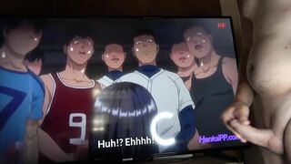 Hottest Anime Bad Japanese Schoolgirl Use Your Friend For Squirting And Eating His Cock PT. 1
