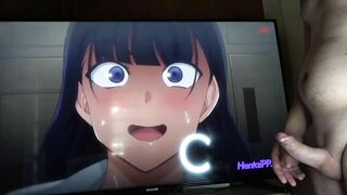 Hottest Anime Bad Japanese Schoolgirl Use Your Friend For Squirting And Eating His Cock PT. 1