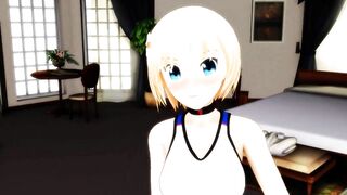 【MMD】Pjanoo Izumi Shimizu [Physical Strip]【R-18】