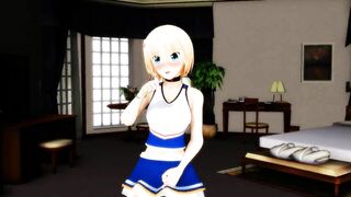 【MMD】Pjanoo Izumi Shimizu [Physical Strip]【R-18】