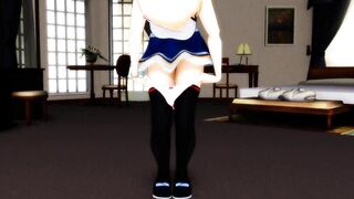 【MMD】Pjanoo Izumi Shimizu [Physical Strip]【R-18】