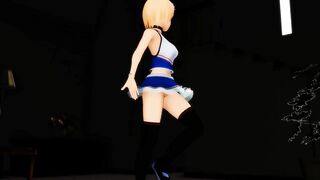 【MMD】Pjanoo Izumi Shimizu [Physical Strip]【R-18】