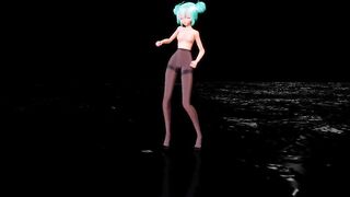 【MMD】Pantyhose Fantasy Ep1【R-18】