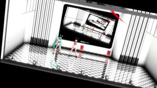 【MMD】Elect Motion Doble【R-18】