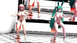 【MMD】Elect Motion Doble【R-18】