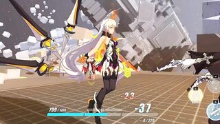Kiana Kaslana Herrscher of the Void - ryona - Chinese 空之律者 良娜 / Japanese 空の律者 リョナ