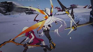 Kiana Kaslana Herrscher of the Void - ryona - Chinese 空之律者 良娜 / Japanese 空の律者 リョナ