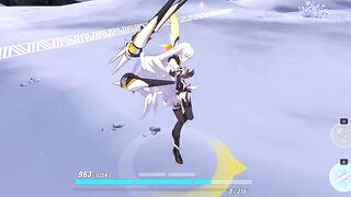 Kiana Kaslana Herrscher of the Void - ryona - Chinese 空之律者 良娜 / Japanese 空の律者 リョナ