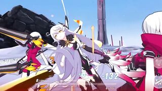 Kiana Kaslana Herrscher of the Void - ryona - Chinese 空之律者 良娜 / Japanese 空の律者 リョナ