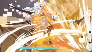 Kiana Kaslana Herrscher of the Void - ryona - Chinese 空之律者 良娜 / Japanese 空の律者 リョナ