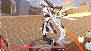 Kiana Kaslana Herrscher of the Void - ryona - Chinese 空之律者 良娜 / Japanese 空の律者 リョナ