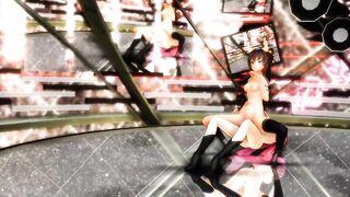 【SEX-MMD】Yamato & I-19 Iku Elect Sex【R-18】
