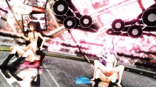 【SEX-MMD】Yamato & I-19 Iku Elect Sex【R-18】