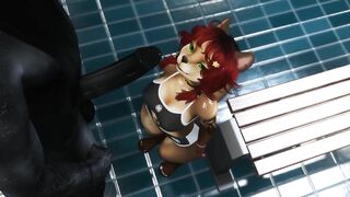 CUMMING HARD IN SHOWER QUICKIE - Made by @barry_sl / Second Life Yiff