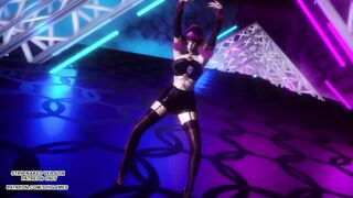 [MMD] JIYEON -Take a hike Evelynn Sexy Kpop Dance League of Legends KDA