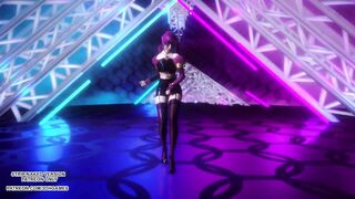 [MMD] JIYEON -Take a hike Evelynn Sexy Kpop Dance League of Legends KDA