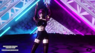 [MMD] JIYEON -Take a hike Evelynn Sexy Kpop Dance League of Legends KDA
