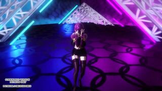 [MMD] JIYEON -Take a hike Evelynn Sexy Kpop Dance League of Legends KDA
