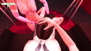 18 Yo Teens Sucking Mistress Cock 3D