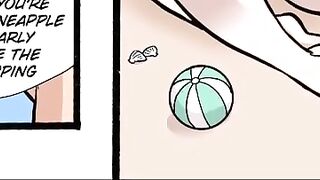 Sister throwdown - Boobs giantess growth
