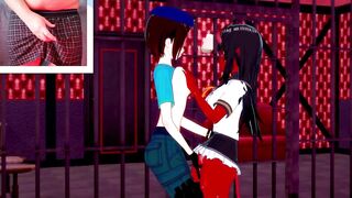 Jill Valentine Fucks Succubus Meru Nyaa