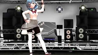 【MMD】The Girl Who Leapt Present - Battle Girl【R-18】