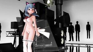 【MMD】The Girl Who Leapt Present - Battle Girl【R-18】