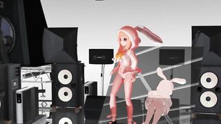 【MMD】The Girl Who Leapt Present - Battle Girl【R-18】