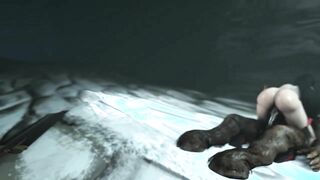 Tifa In The Cave