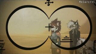 Sly Cooper fucks Carmelita Fox (Short movie)【Hentai 3D】