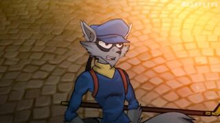 Sly Cooper fucks Carmelita Fox (Short movie)【Hentai 3D】