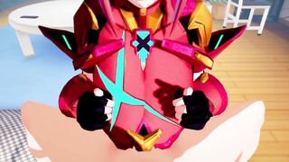 Pyra Xenoblade 2 3D HENTAI 2/5