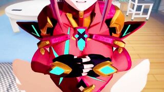 Pyra Xenoblade 2 3D HENTAI 2/5