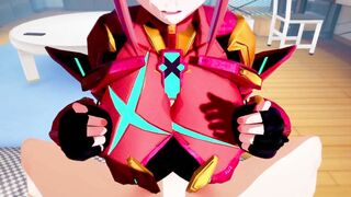 Pyra Xenoblade 2 3D HENTAI 2/5