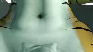 Tiger Futa Blowjob POV (SOUND) - By DahSharky