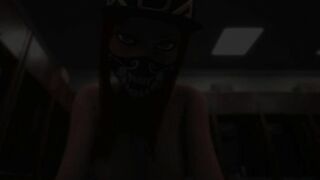 3D Hentai: KDA Akali Fucked On The Backstage League of Legends Uncensored Hentai