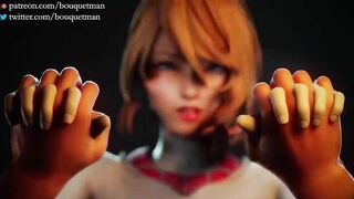 Female Venom - Hard Fuck Threesome【Hentai 3D】