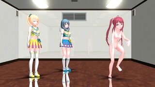 【MMD】Urara a little! seriously! impossible!【R-18】