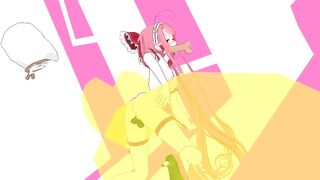 【SEX-MMD】Cosplay Efu-san's Onegai Darling (actual stop)【R-18】