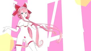 【SEX-MMD】Cosplay Efu-san's Onegai Darling (actual stop)【R-18】