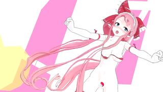 【SEX-MMD】Cosplay Efu-san's Onegai Darling (actual stop)【R-18】